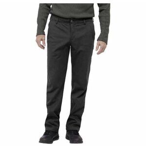 Magnum Men's Microfleece Lined Water Repellent Work Pants New GRAY, SIZE 36 X 30